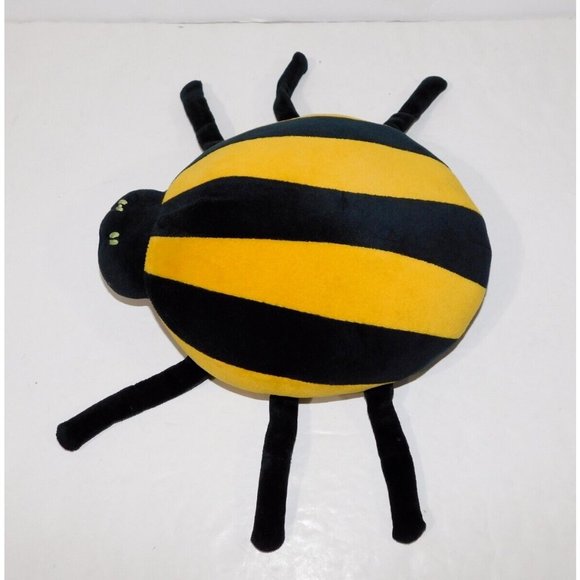 VTG 2000 Scary Stories 16" Plush Yellow Black UH NO BED BUGS stuffed Toy Insect - Picture 4 of 8